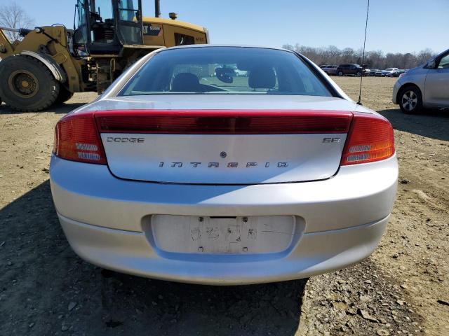 2B3HD46R54H687970 - 2004 DODGE INTREPID SE SILVER photo 6