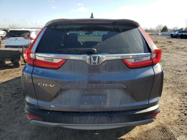 2HKRW1H39JH001257 - 2018 HONDA CR-V LX GRAY photo 6