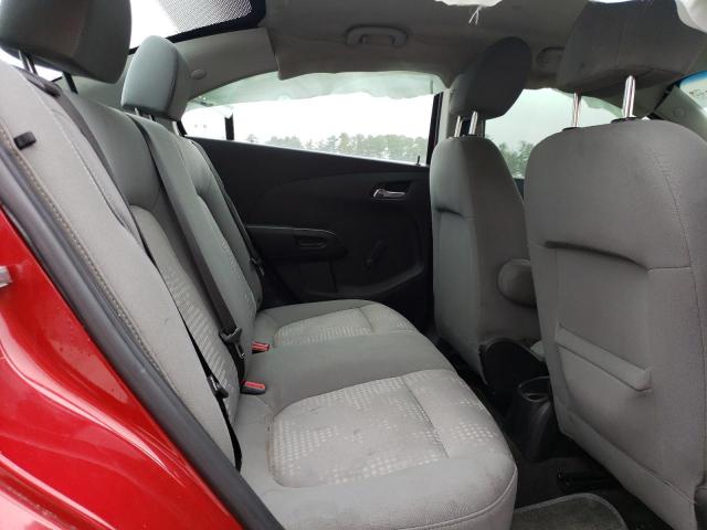 1G1JA5SH6C4119243 - 2012 CHEVROLET SONIC LS 红色 照片 10