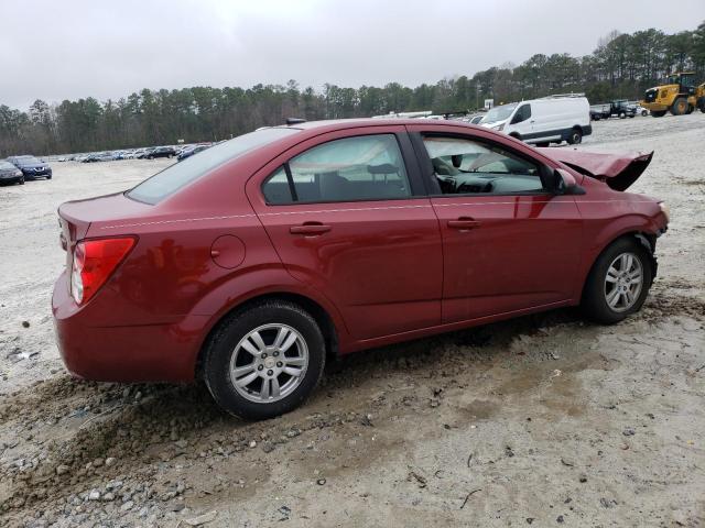 1G1JA5SH6C4119243 - 2012 CHEVROLET SONIC LS 红色 照片 3
