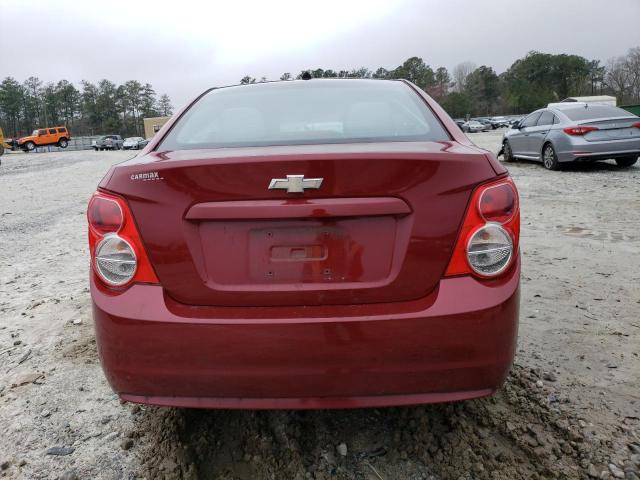 1G1JA5SH6C4119243 - 2012 CHEVROLET SONIC LS 红色 照片 6