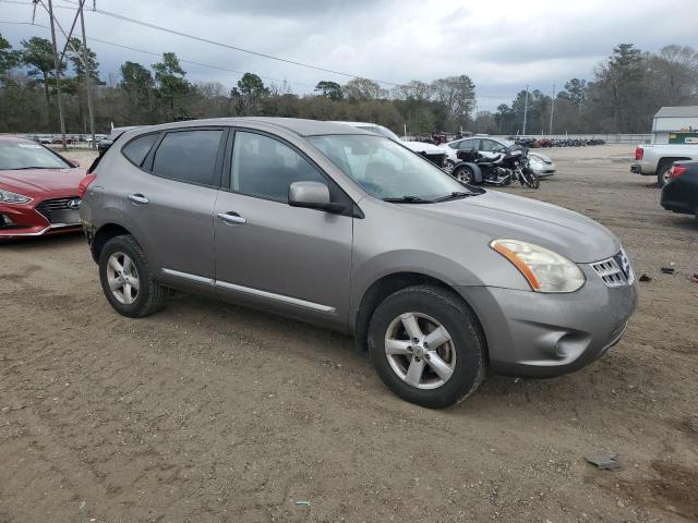 JN8AS5MT5DW549541 - 2013 NISSAN ROGUE S GRAY photo 4