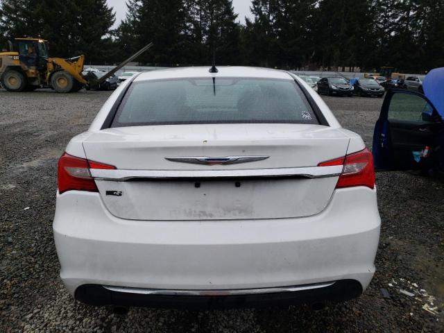 1C3CCBAG9CN236329 - 2012 CHRYSLER 200 LX WHITE photo 6