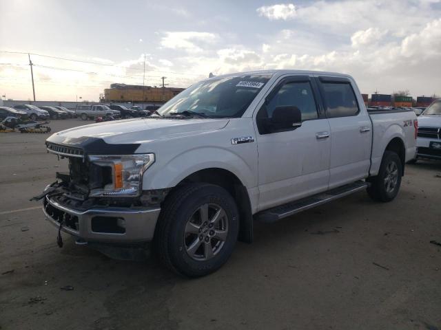 1FTEW1EP7JFA23760 - 2018 FORD F150 SUPERCREW WHITE photo 1