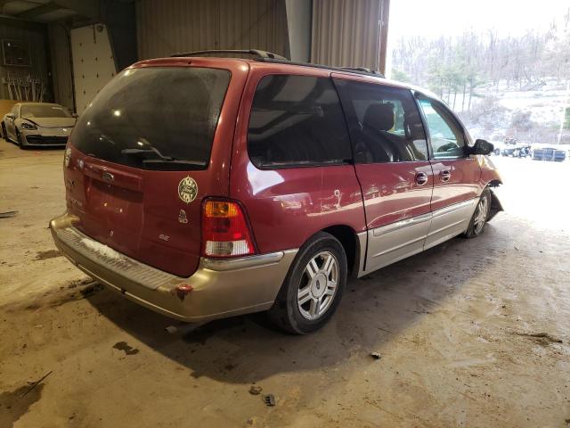 2FMZA52432BB35116 - 2002 FORD WINDSTAR SE TWO TONE photo 3