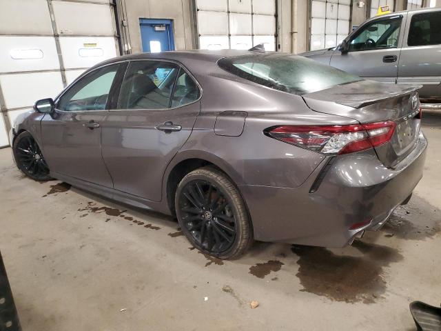 4T1K61AK5MU425933 - 2021 TOYOTA CAMRY XSE GRAY photo 2