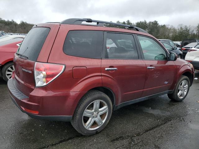 JF2SH636X9H788323 - 2009 SUBARU FORESTER 2.5X PREMIUM RED photo 3