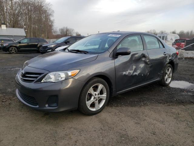 2T1BU4EE0DC082333 - 2013 TOYOTA COROLLA BASE GRAY photo 1