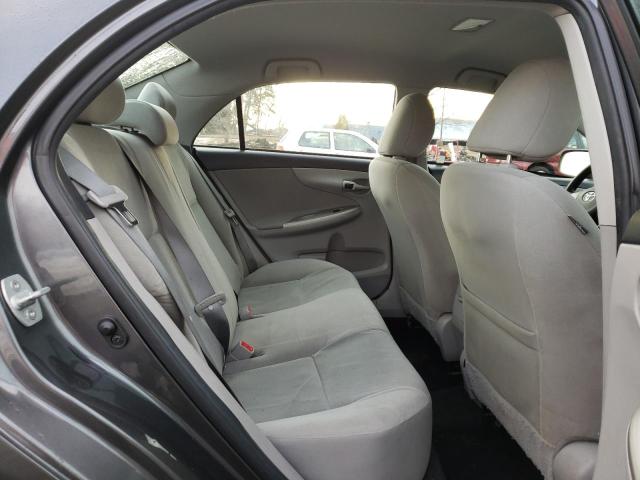 2T1BU4EE0DC082333 - 2013 TOYOTA COROLLA BASE GRAY photo 10