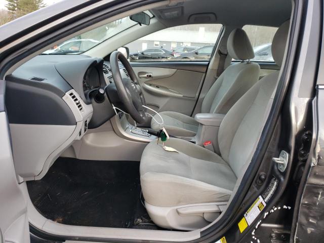 2T1BU4EE0DC082333 - 2013 TOYOTA COROLLA BASE GRAY photo 7