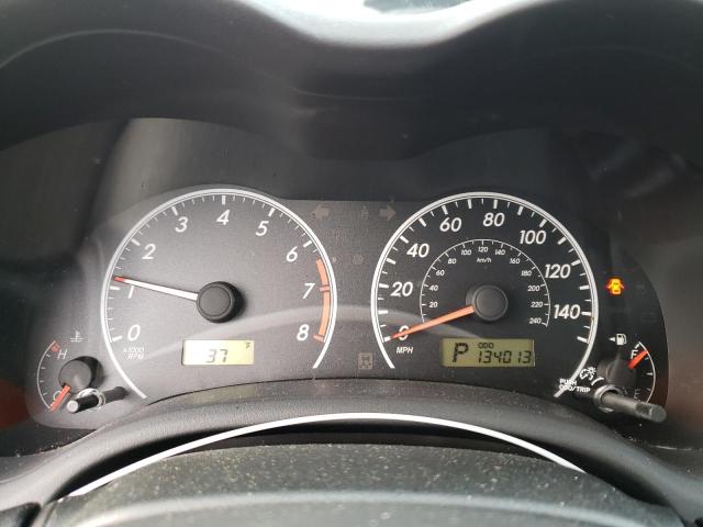 2T1BU4EE0DC082333 - 2013 TOYOTA COROLLA BASE GRAY photo 9