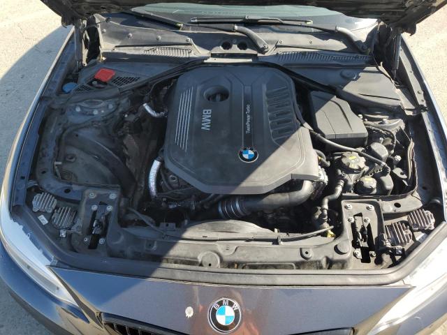 WBA2G1C59HV638809 - 2017 BMW M240I GRAY photo 11