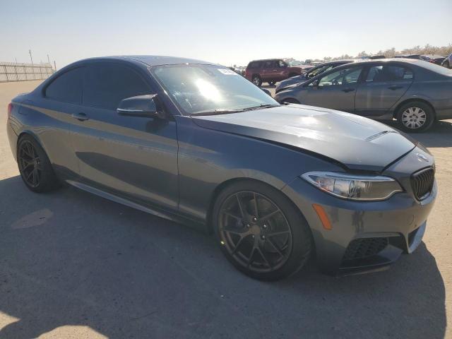 WBA2G1C59HV638809 - 2017 BMW M240I GRAY photo 4