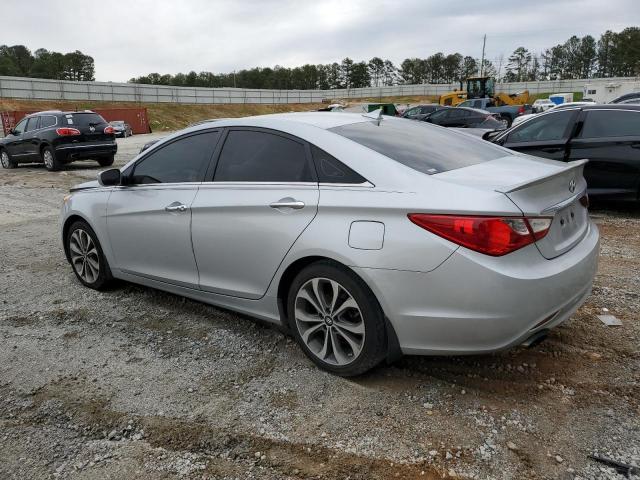 5NPEC4AB5DH787279 - 2013 HYUNDAI SONATA SE SILVER photo 2