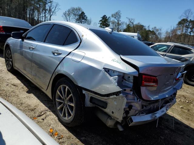 19UUB1F31KA011249 - 2019 ACURA TLX SILVER photo 2