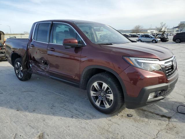 5FPYK3F61HB004332 - 2017 HONDA RIDGELINE RTL MAROON photo 4