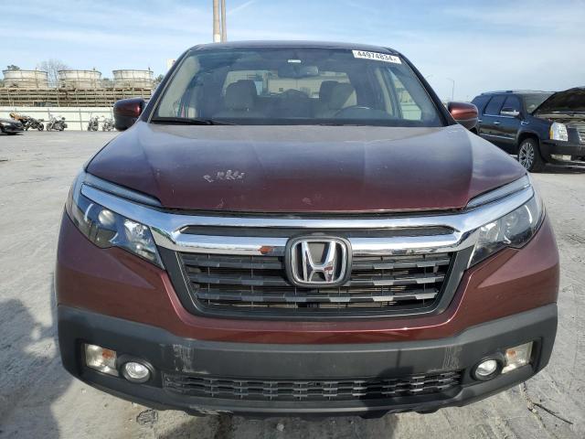 5FPYK3F61HB004332 - 2017 HONDA RIDGELINE RTL MAROON photo 5