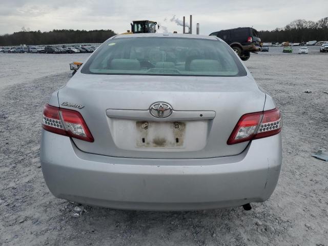 4T1BF3EK9BU706300 - 2011 TOYOTA CAMRY BASE SILVER photo 6