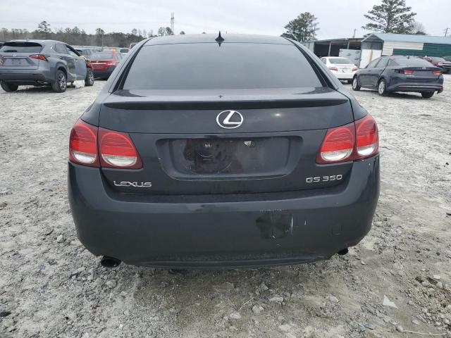 JTHBE96S970017041 - 2007 LEXUS GS 350 BLACK photo 6