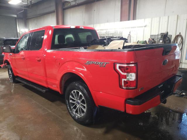 1FTFW1E5XKFB51429 - 2019 FORD F150 SUPERCREW RED photo 2