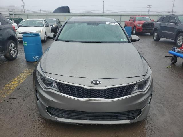 5XXGT4L37GG092736 - 2016 KIA OPTIMA LX GRAY photo 5