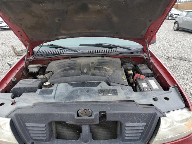 5LMEU68H94ZJ47340 - 2004 LINCOLN AVIATOR 勃艮第红 照片 12