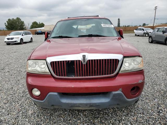 5LMEU68H94ZJ47340 - 2004 LINCOLN AVIATOR 勃艮第红 照片 5