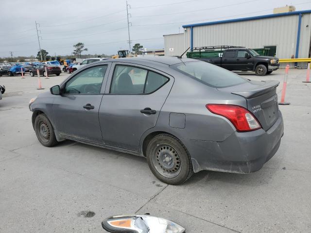 3N1CN7AP7GL886207 - 2016 NISSAN VERSA S SILVER photo 2