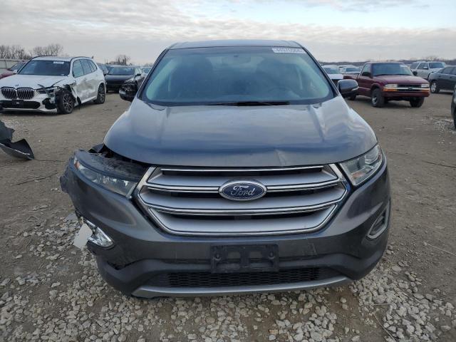 2FMPK4J90HBC55024 - 2017 FORD EDGE SEL GRAY photo 5