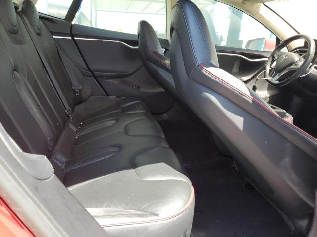 5YJSA1CPXDFP13502 - 2013 TESLA MODEL S წითელი ფოტო 10
