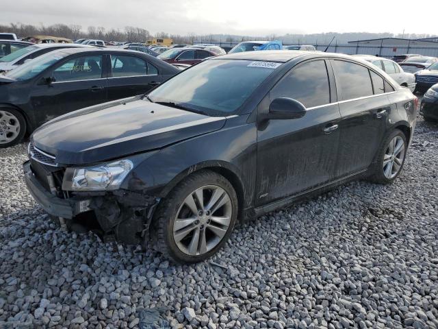 1G1PH5SC9C7161236 - 2012 CHEVROLET CRUZE LTZ BLACK photo 1