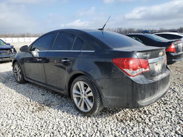 1G1PH5SC9C7161236 - 2012 CHEVROLET CRUZE LTZ BLACK photo 2