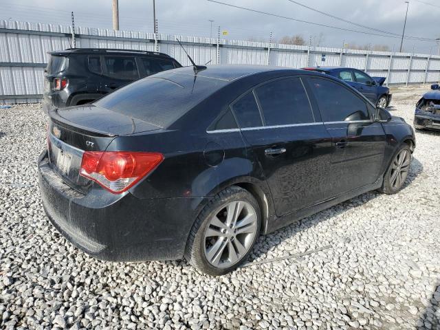 1G1PH5SC9C7161236 - 2012 CHEVROLET CRUZE LTZ BLACK photo 3