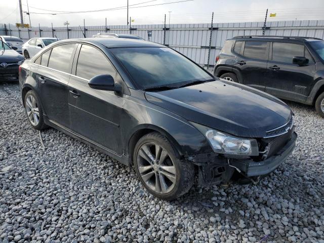 1G1PH5SC9C7161236 - 2012 CHEVROLET CRUZE LTZ BLACK photo 4