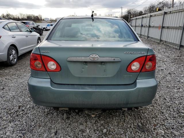 2T1BR30E66C612455 - 2006 TOYOTA COROLLA CE GREEN photo 6