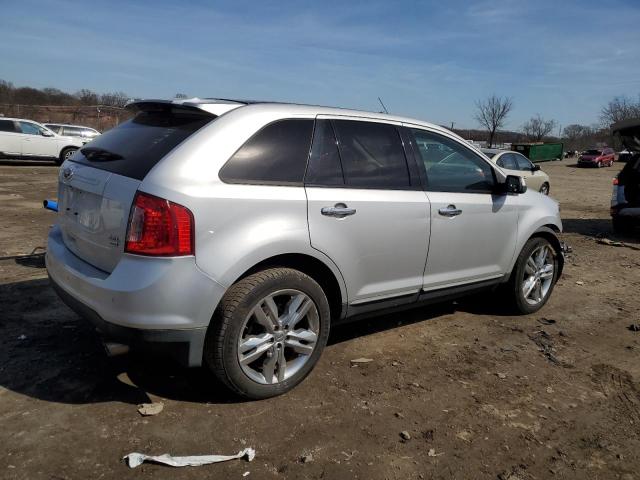 2FMDK4JC8BBB42573 - 2011 FORD EDGE SEL SILVER photo 3