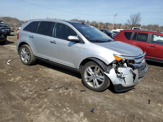 2FMDK4JC8BBB42573 - 2011 FORD EDGE SEL SILVER photo 4