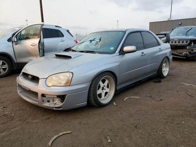 JF1GD296X4G511868 - 2004 SUBARU IMPREZA WRX SILVER photo 1