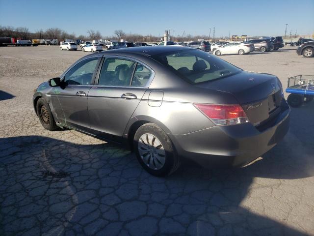 1HGCP2F3XAA092057 - 2010 HONDA ACCORD LX GRAY photo 2