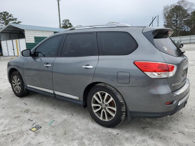 5N1AR2MN3FC709441 - 2015 NISSAN PATHFINDER S GRAY photo 2