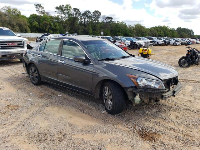 1HGCP3F84CA040525 - 2012 HONDA ACCORD EXL GRAY photo 4