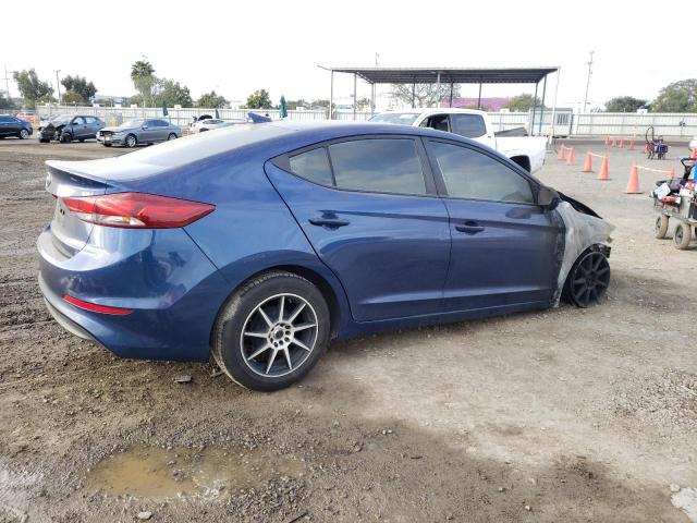 5NPD74LF2HH194534 - 2017 HYUNDAI ELANTRA SE BLUE photo 3