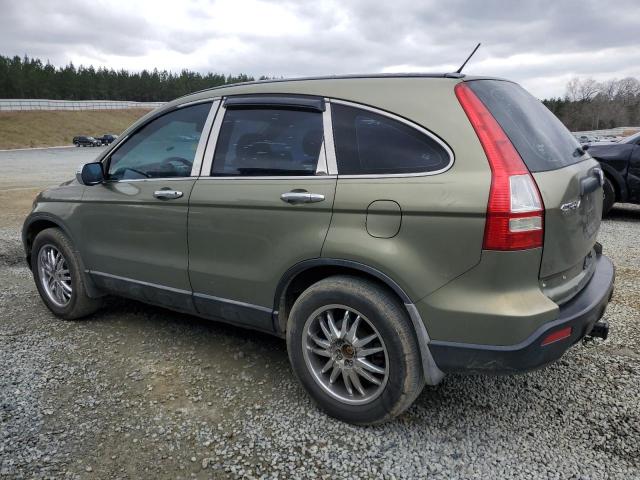 5J6RE48317L009565 - 2007 HONDA CR-V LX GREEN photo 2