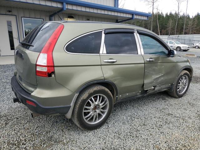 5J6RE48317L009565 - 2007 HONDA CR-V LX GREEN photo 3