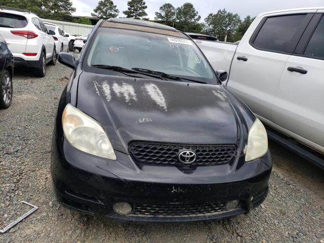 2T1KR32E33C087363 - 2003 TOYOTA COROLLA MA XR BLACK photo 5