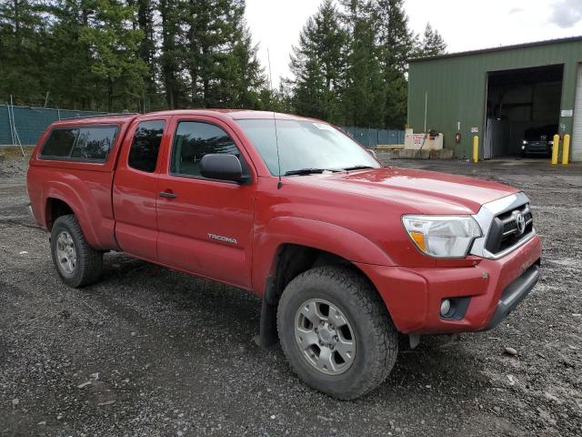 5TFUU4EN0DX051819 - 2013 TOYOTA TACOMA RED photo 4