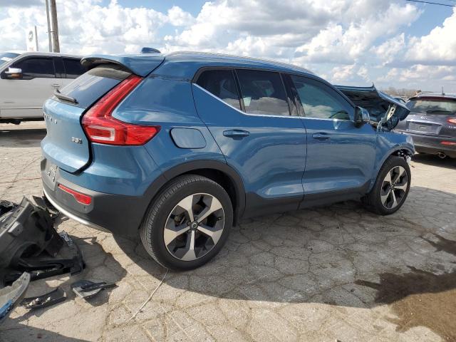 YV4L12UN2P2943188 - 2023 VOLVO XC40 PLUS BLUE photo 3