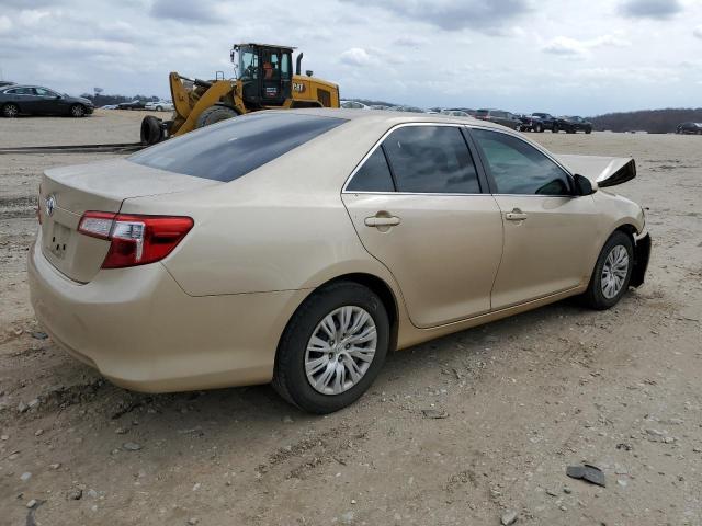 4T1BF1FK5CU503084 - 2012 TOYOTA CAMRY BASE TAN photo 3