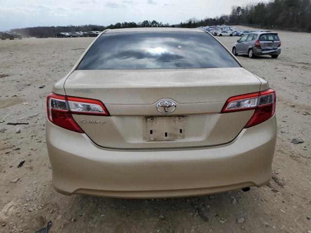 4T1BF1FK5CU503084 - 2012 TOYOTA CAMRY BASE TAN photo 6