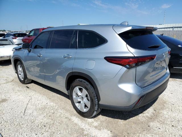 5TDCZRAH5MS031887 - 2021 TOYOTA HIGHLANDER L SILVER photo 2